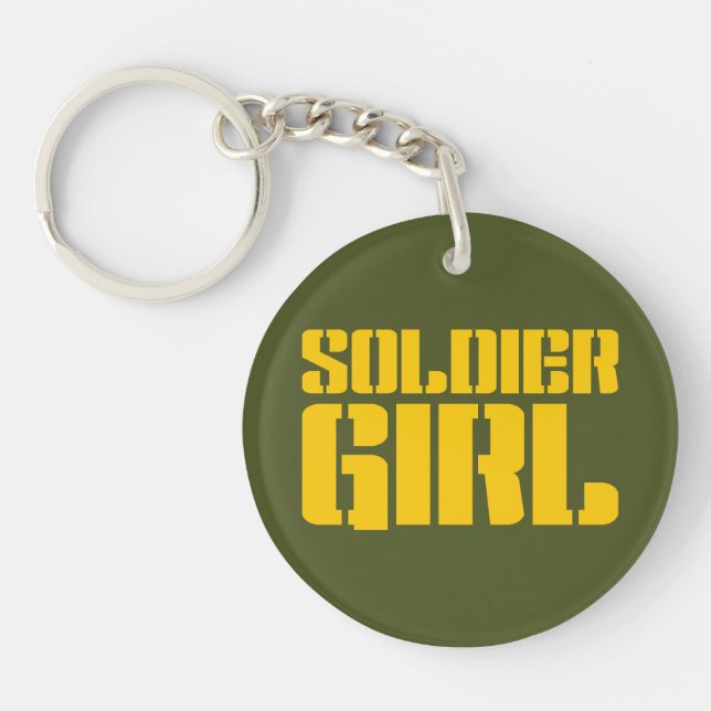 LLAVERO CHICA SOLDIER (Frente)