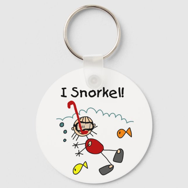 Llavero Chica Stick I Snorkel (Anverso)