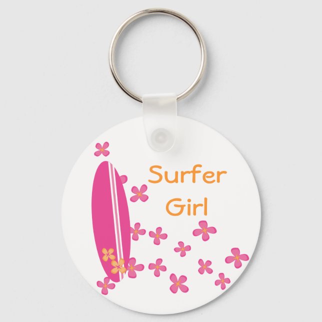 Llavero Chica surfista (Anverso)