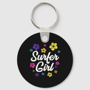 Llavero Chica Surfista Surf Retro Vintage Regalo Surf Muje