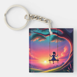 Llavero Chica Swinging
