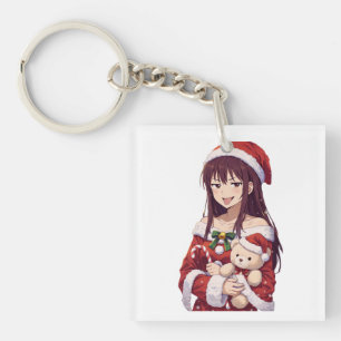 Llavero Chica traviesa de Navidad