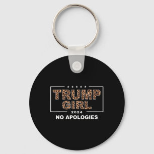 Llavero Chica Trump Sin Disculpas Leopardo Trump 47º Presi