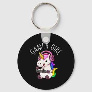 Llavero Chica Unicornio juego lindo juego de video regalo