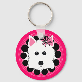 Llavero Chica Westie