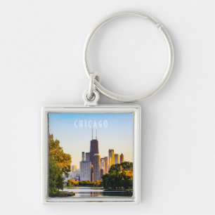 Llavero Chicago en Dusk