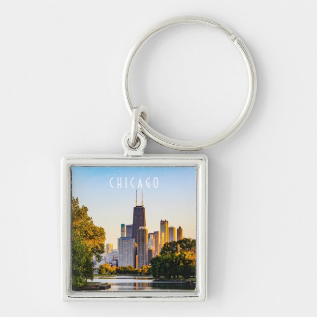 Llavero Chicago en Dusk (Frente)