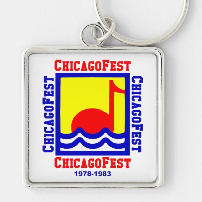 Llavero Chicago Fest, Chicago IL (1978-1983) (Frente)