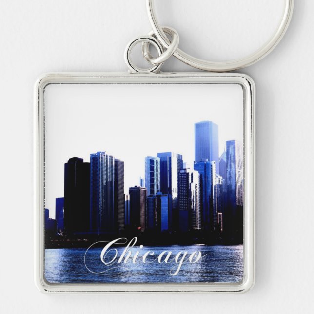 Llavero Chicago Illinois (Frente)