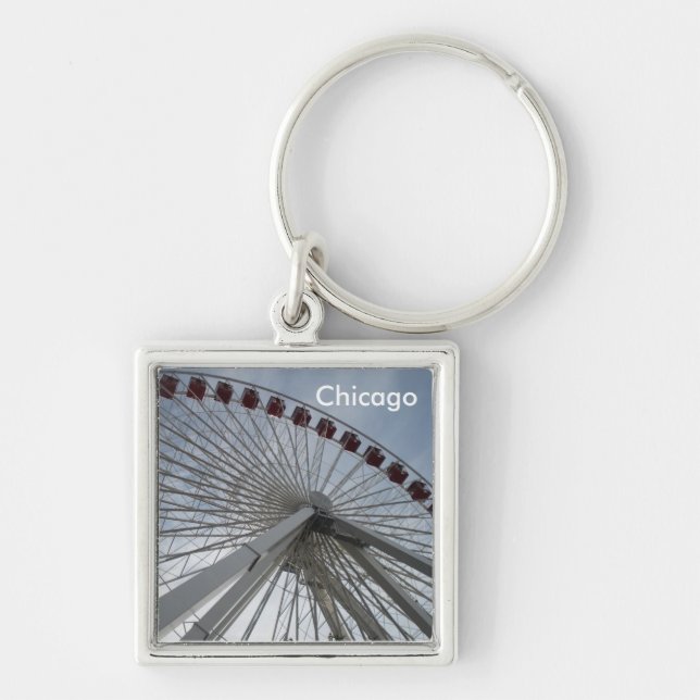 Llavero Chicago Illinois (Frente)