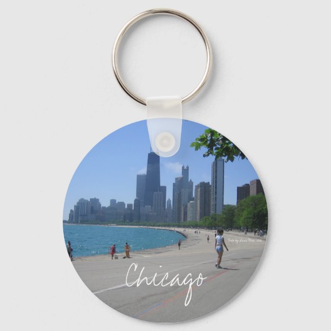 Llavero Chicago Lakeshore (Anverso)