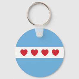 Llavero Chicago Love | Keychain