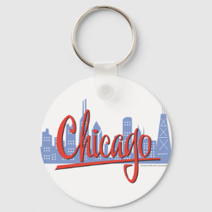 LLAVERO CHICAGO-RED