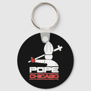 Llavero Chicago White Cassox Pope Leo T-shirt.png