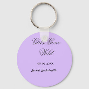 Llavero Chicas alborotadas nombre de la fiesta de soltera 