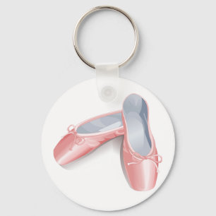 Llavero Chicas Ballet Shoes Keychain
