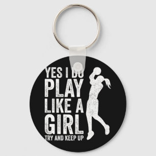 Llavero Chicas Bysketbyll Player Clothes Citas Giotes Play