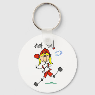 Llavero Chicas caseros camisetas y regalos de softball