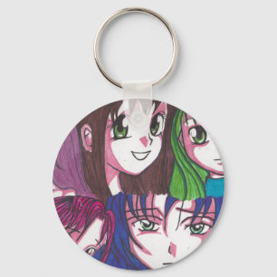 Llavero chicas de anime