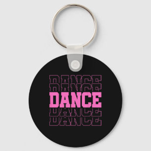Llavero Chicas de danza retro bailan bailando bailando bai