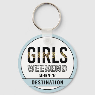 Llavero Chicas de fin de semana Chicas personalizados viaj