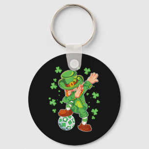 Llavero Chicas De Fútbol Leprechaun St Patricks Day