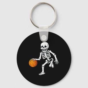 Llavero Chicas de Halloween Skeleton Dribbling Baloncesto