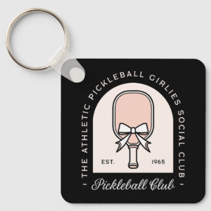 Llavero Chicas de pelota escuadrón del club elegante estét