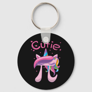 Llavero Chicas de Unicornio en el Día De Cutie Pi