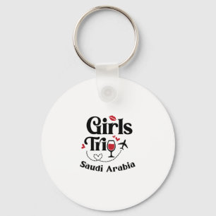 Llavero Chicas Divertidas de Vino Viaje a Arabia Saudita V