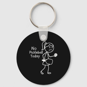 Llavero Chicas figura triste deporte pickleball pickleball