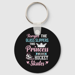 Llavero Chicas Hockey sobre hielo Esta princesa lleva pati