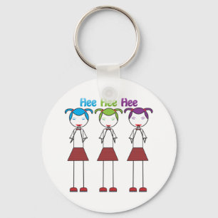 Llavero Chicas japoneses animales riéndose