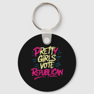 Llavero Chicas Lindas Votan Republicanas Conservadoras Pat