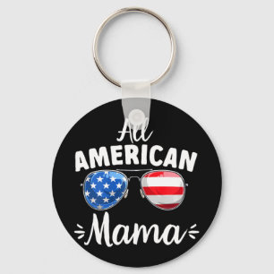Llavero Chicas Mama Toda Americana 4 De Julio