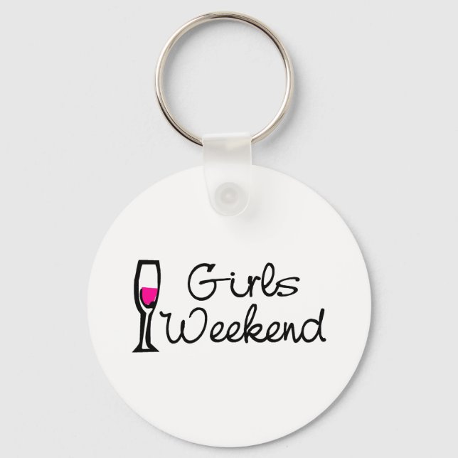 Llavero Chicas Weekend Wine (Anverso)