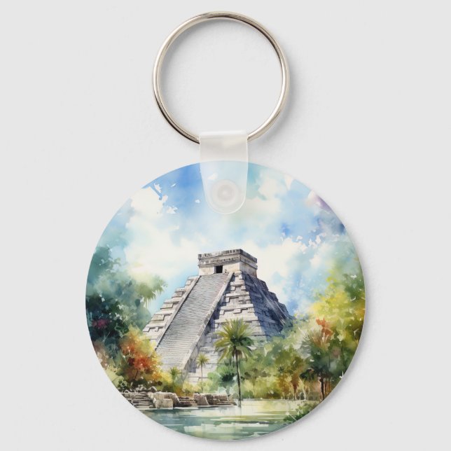 Llavero Chichen Itza (Anverso)