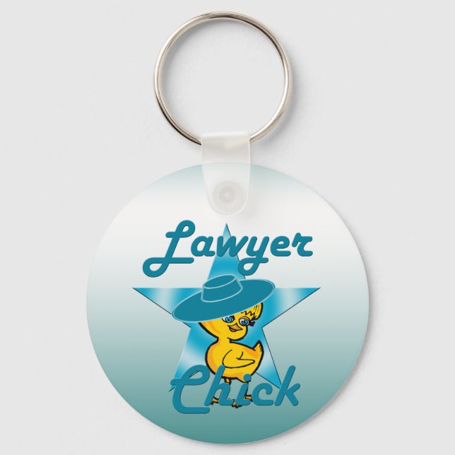 Llavero Chick abogado #7 (Anverso)