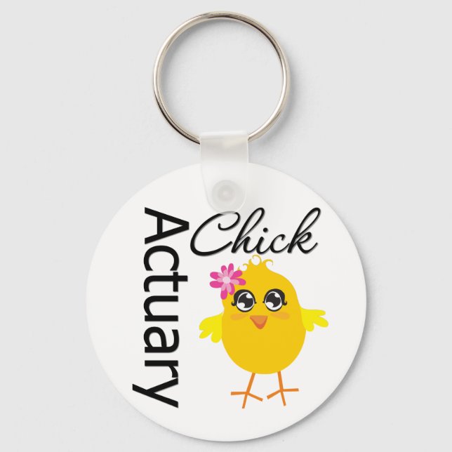 Llavero Chick actuario (Anverso)