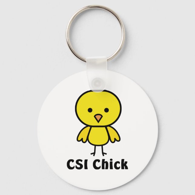 Llavero Chick CSI (Anverso)