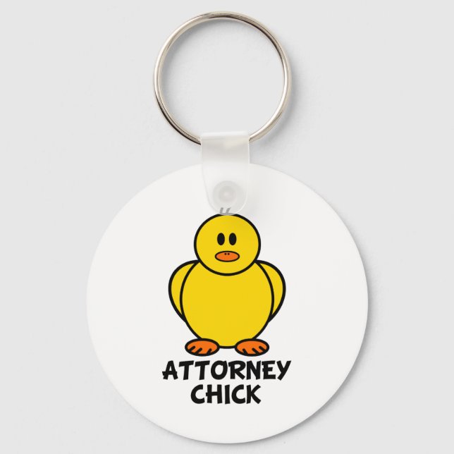 Llavero Chick de abogado (Anverso)