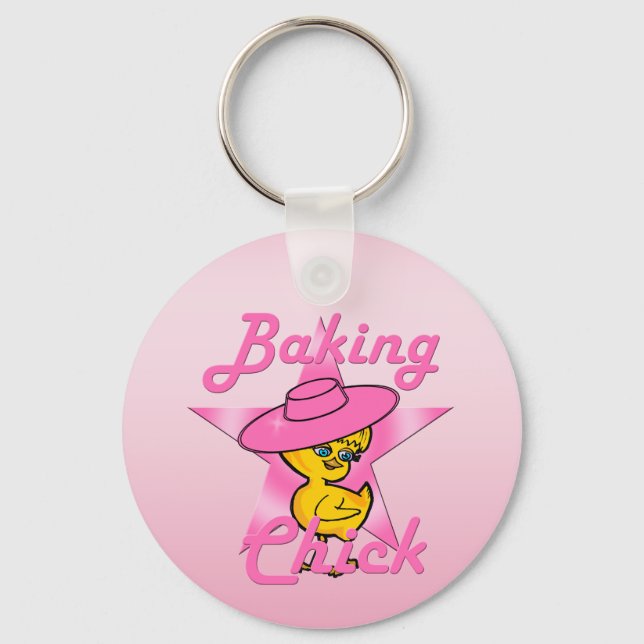 Llavero Chick de Baking #8 (Anverso)