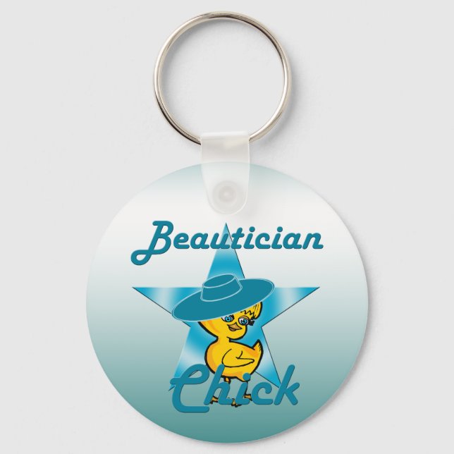 Llavero Chick de belleza #7 (Anverso)
