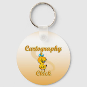 Llavero Chick de cartografía