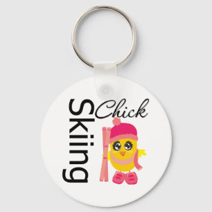 Llavero Chick de esquí