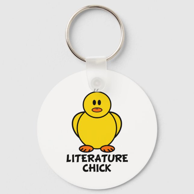 Llavero Chick de literatura (Anverso)