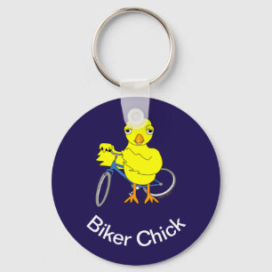 Llavero Chick de motociclista