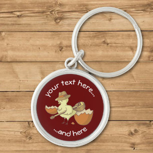 Llavero Chick de Pascua con Bouzouki