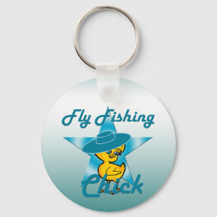Llavero Chick de pesca de mosca #7