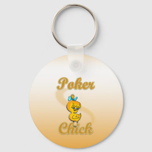 Llavero Chick de póker